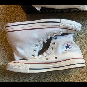 White high top converse
